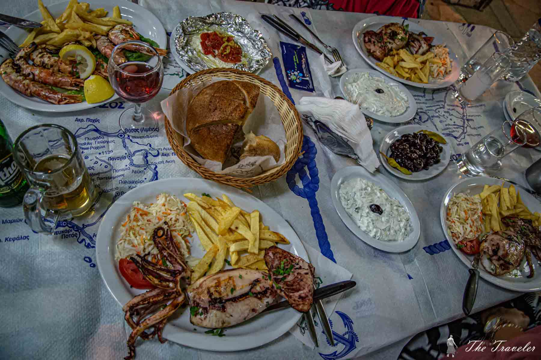 Places to eat on Thassos